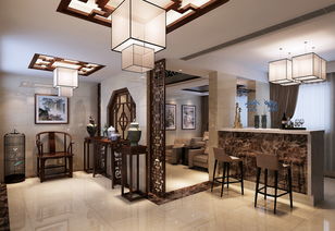 中式風格六居室348平米100萬 太湖錦繡坊裝修案例 蘇州房天下家居裝修網